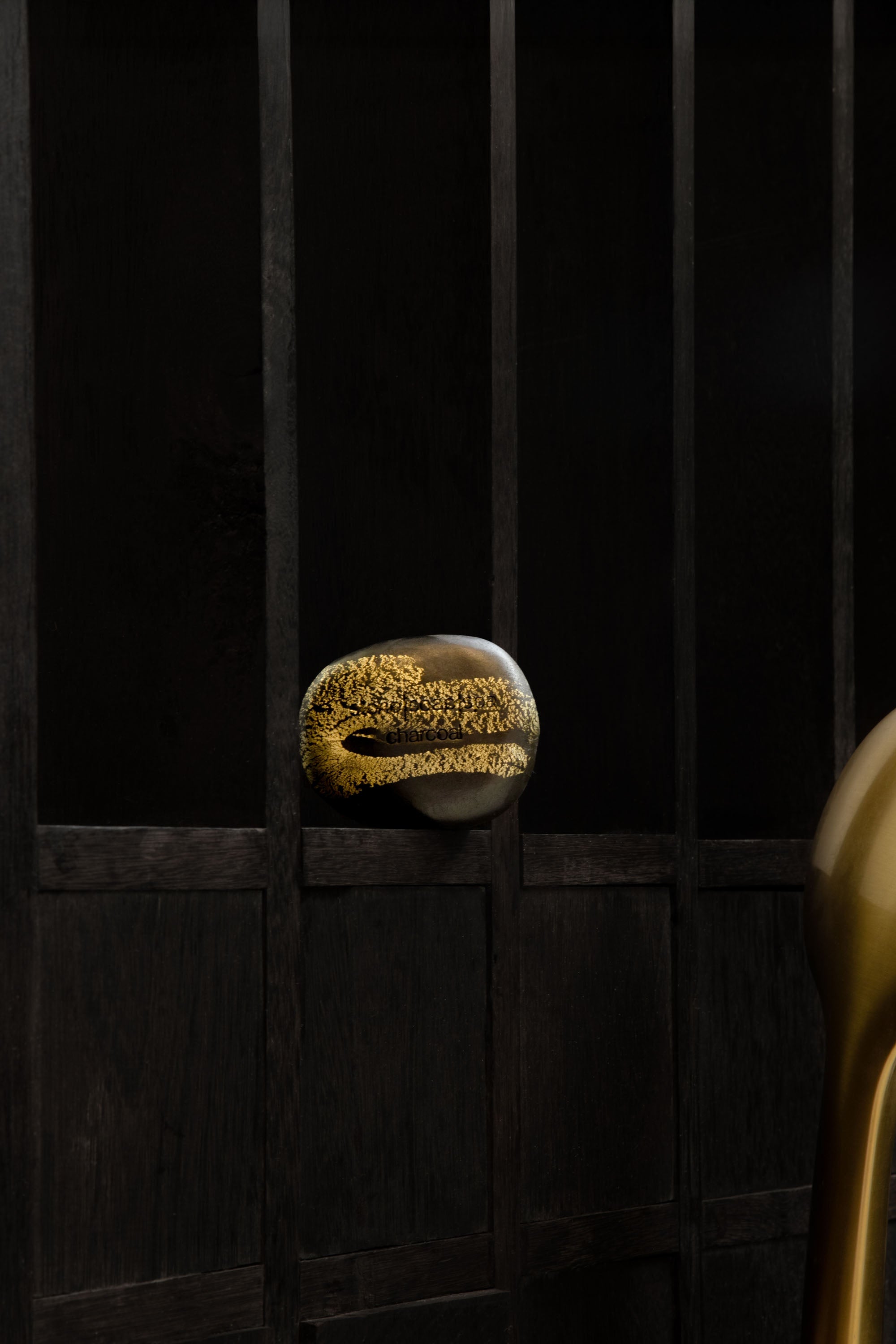 Kokoskull - med 24K gull