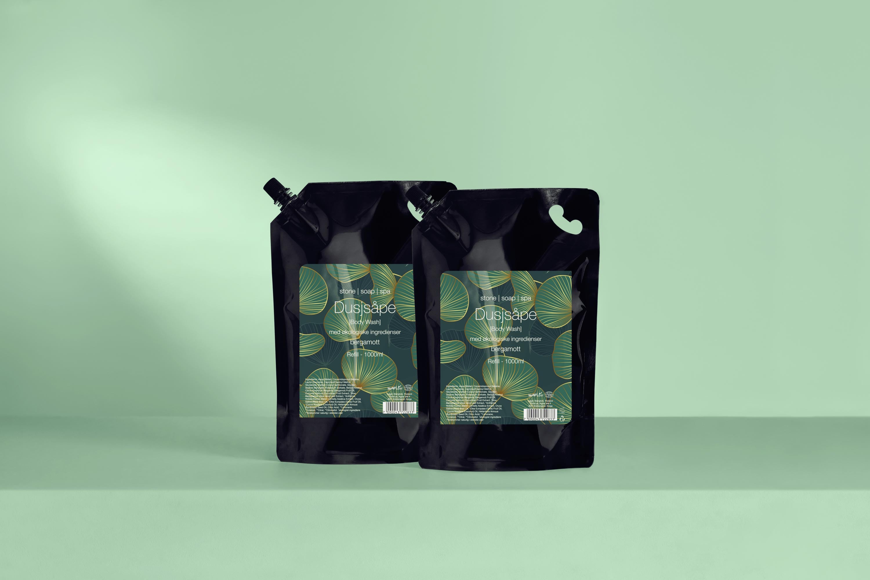 Dusjsåpe - Bergamott - Refill