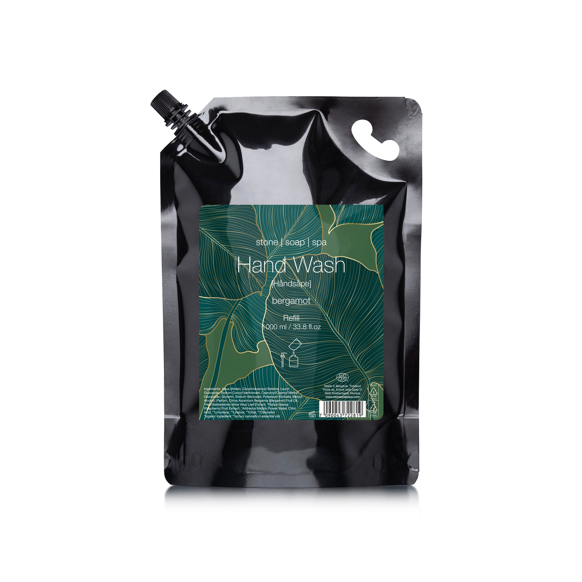 Håndsåpe - Bergamott - Refill